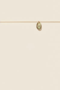 Collier Orso en or jaune avec diamant - Labradorite