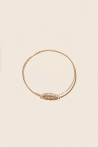 Bracelet Orso en or jaune avec diamant - Labradorite