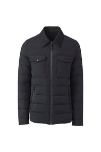 Veste Osmond matelassée en duvet - Black