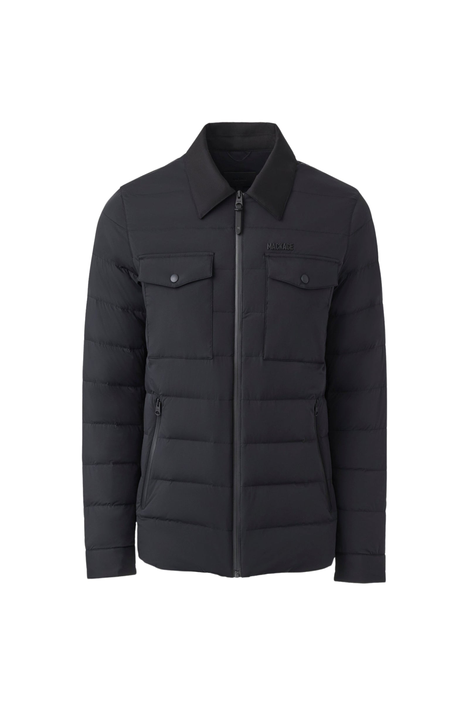 Veste Osmond matelassée en duvet - Black