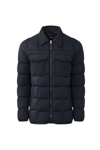 Veste Osmond matelassée en duvet - Black