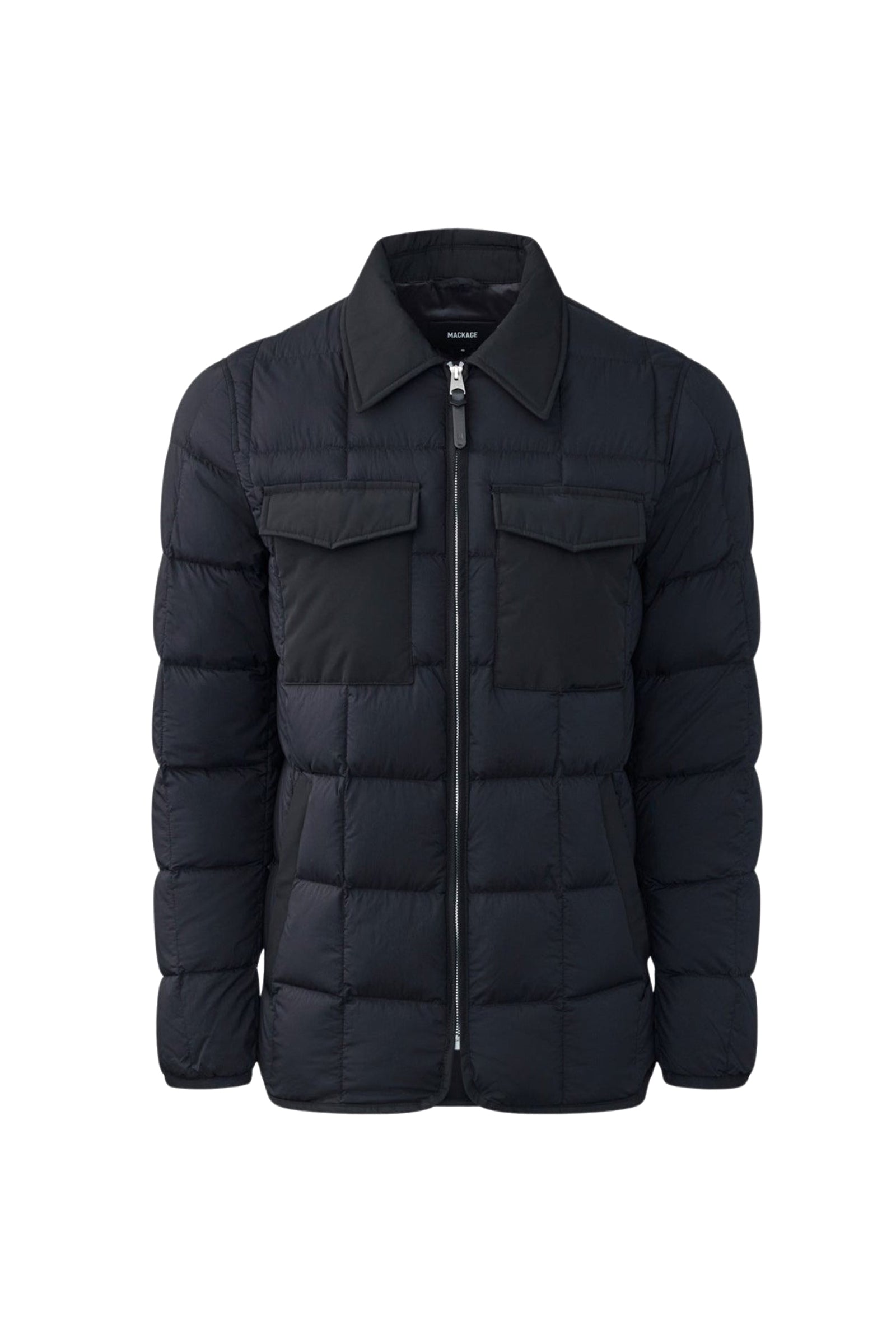 Veste Osmond matelassée en duvet - Black