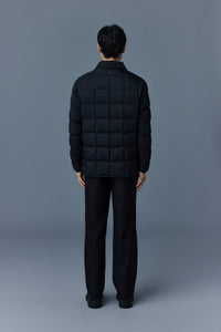Veste Osmond matelassée en duvet - Black
