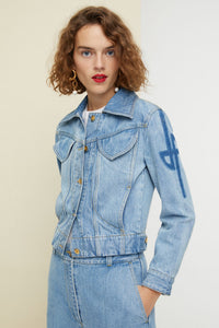 Veste en denim - Blueberry