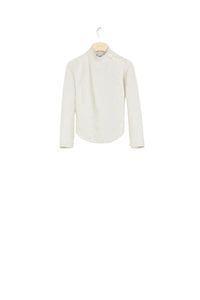 Linen & silk fencing jacket - Cream