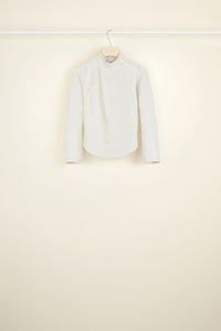 Veste d'escrime en lin et soie - Crème