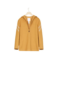 Herringbone cotton shirt - Copper