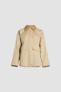 Parka décontractée en coton bio