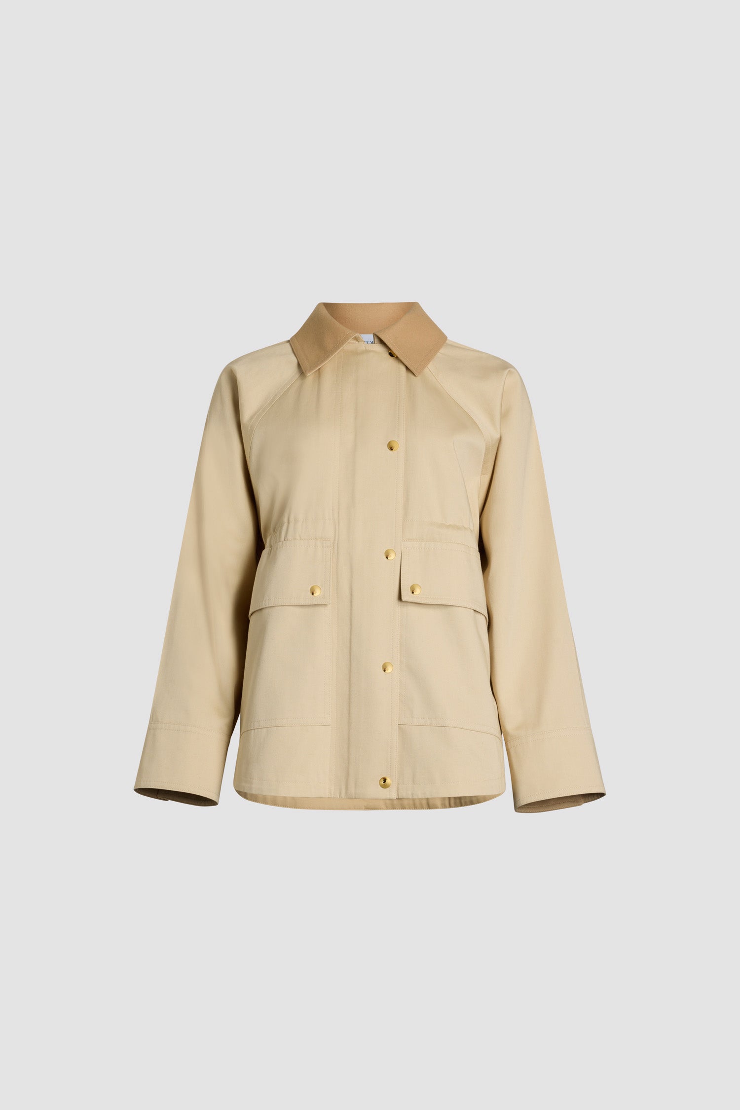 Parka décontractée en coton bio