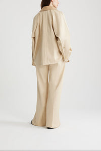 Winter White / Parka décontractée en coton bio
