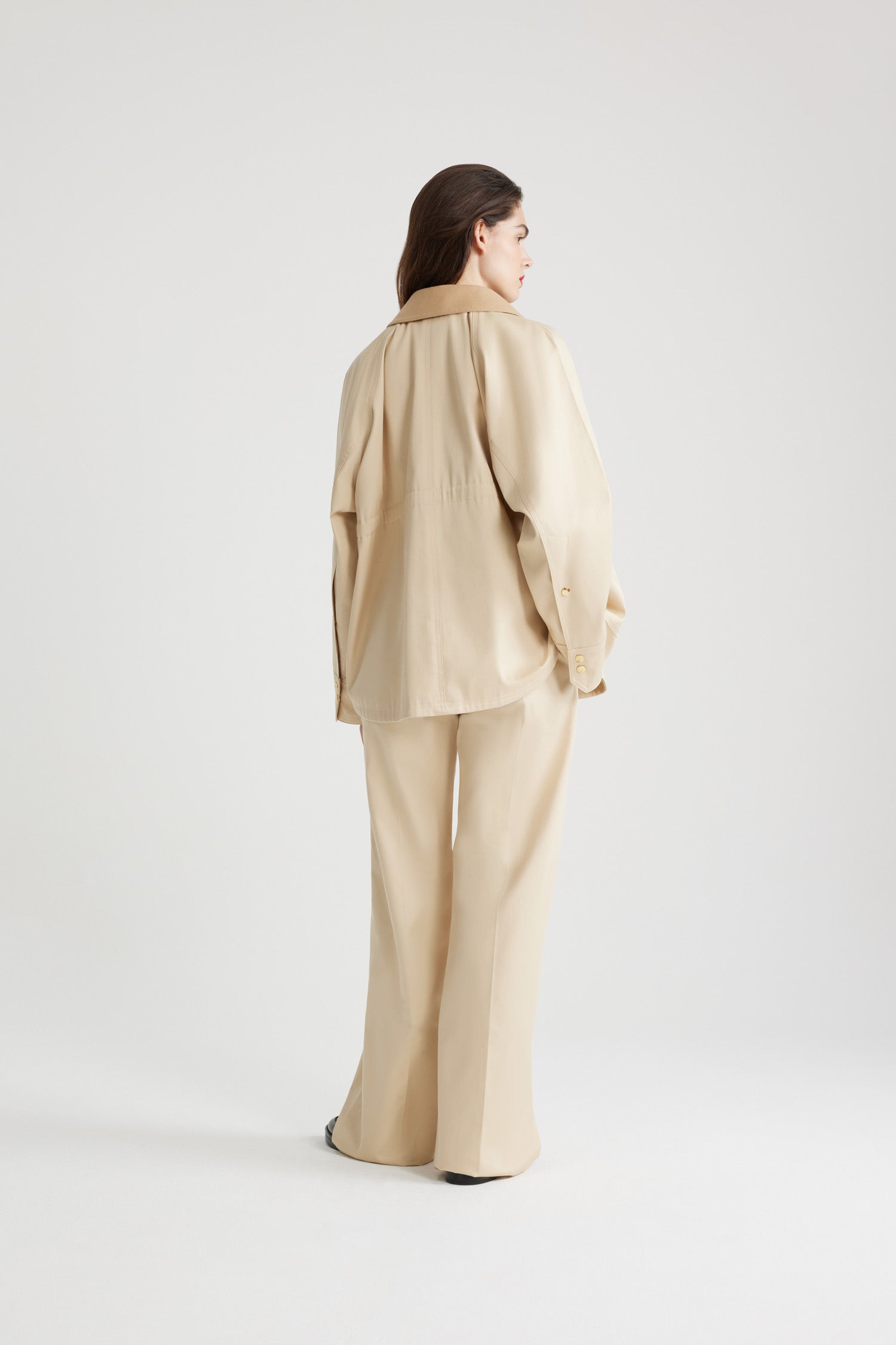 Parka décontractée en coton bio