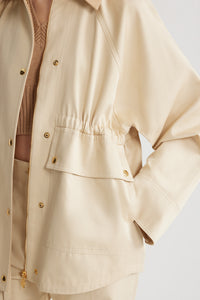 Parka décontractée en coton bio
