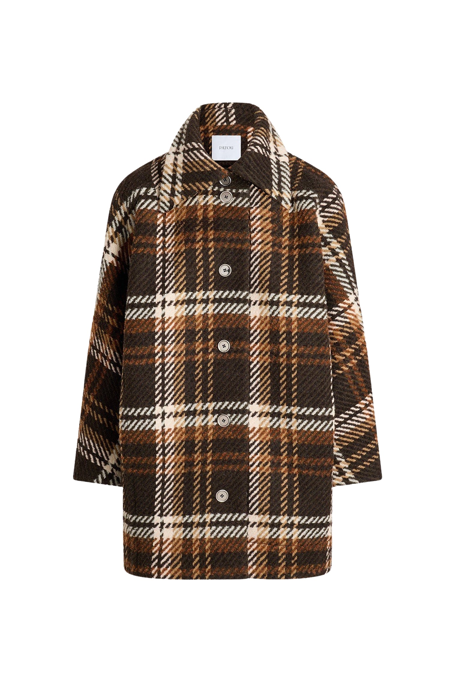 Mid-length wool coat - Autumn