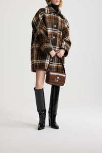 Mid-length wool coat - Autumn