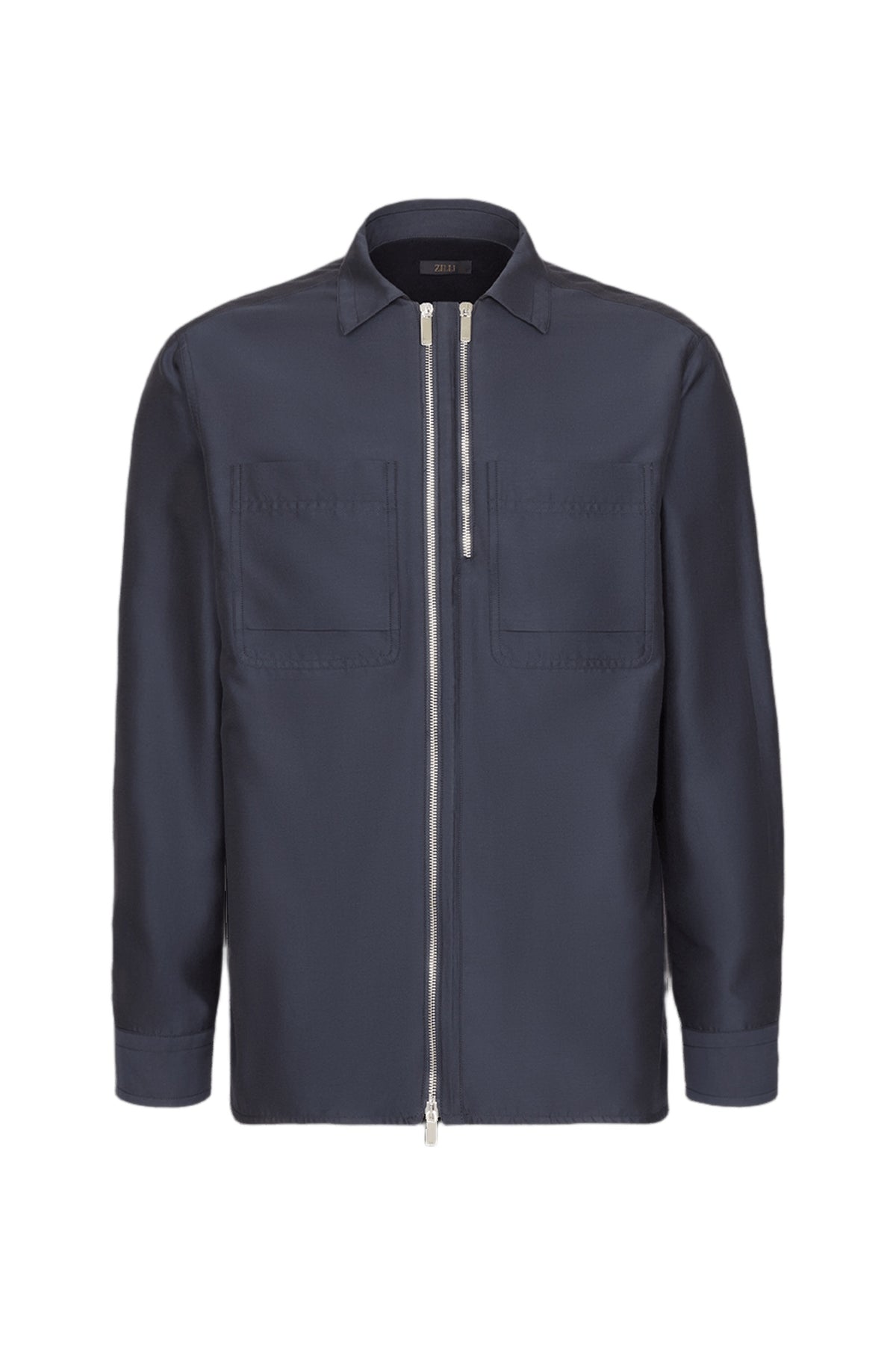 Surchemise à double zip - Dark Navy