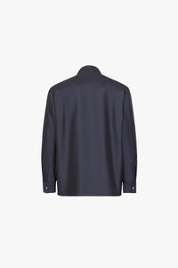Surchemise à double zip - Dark Navy