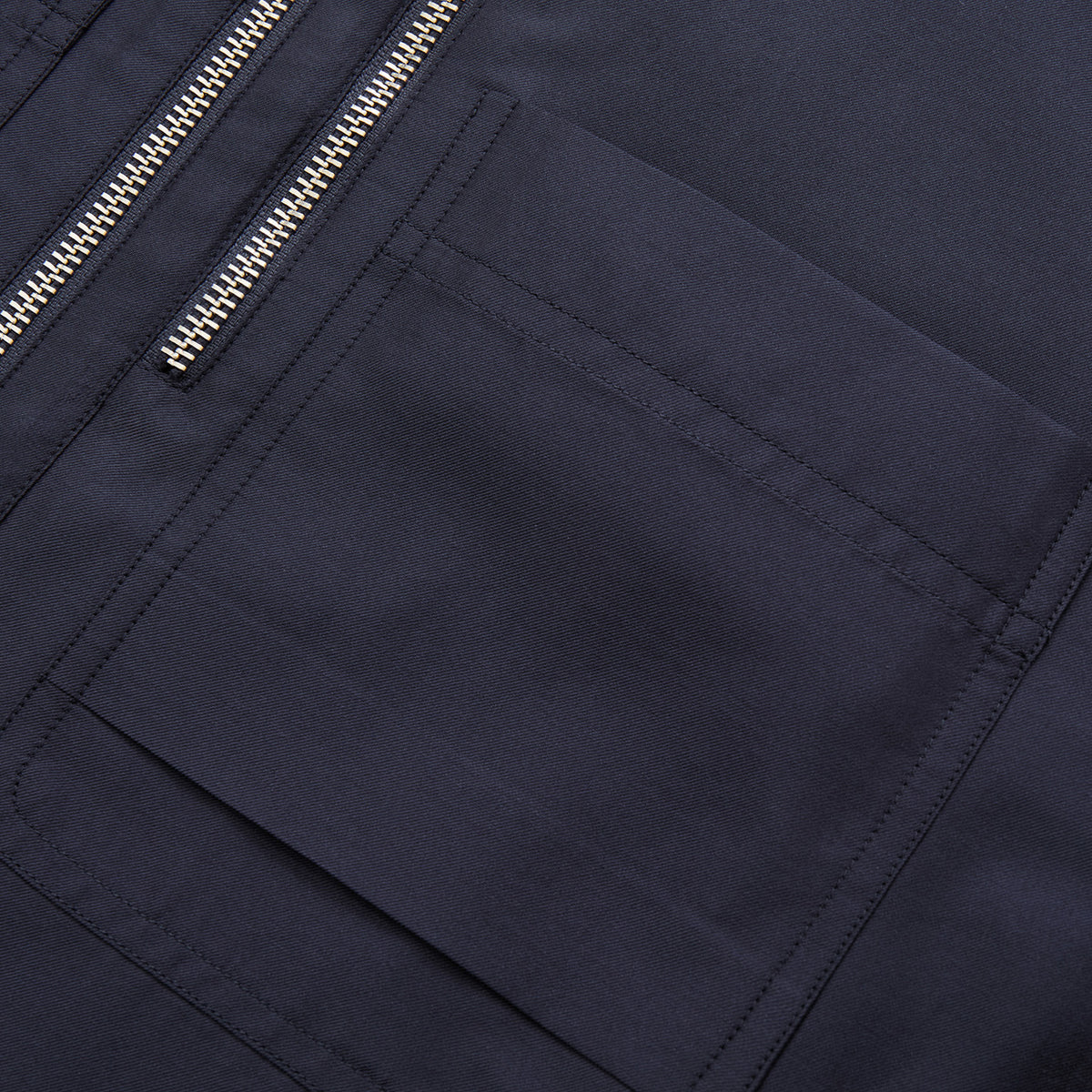 Surchemise à double zip - Dark Navy