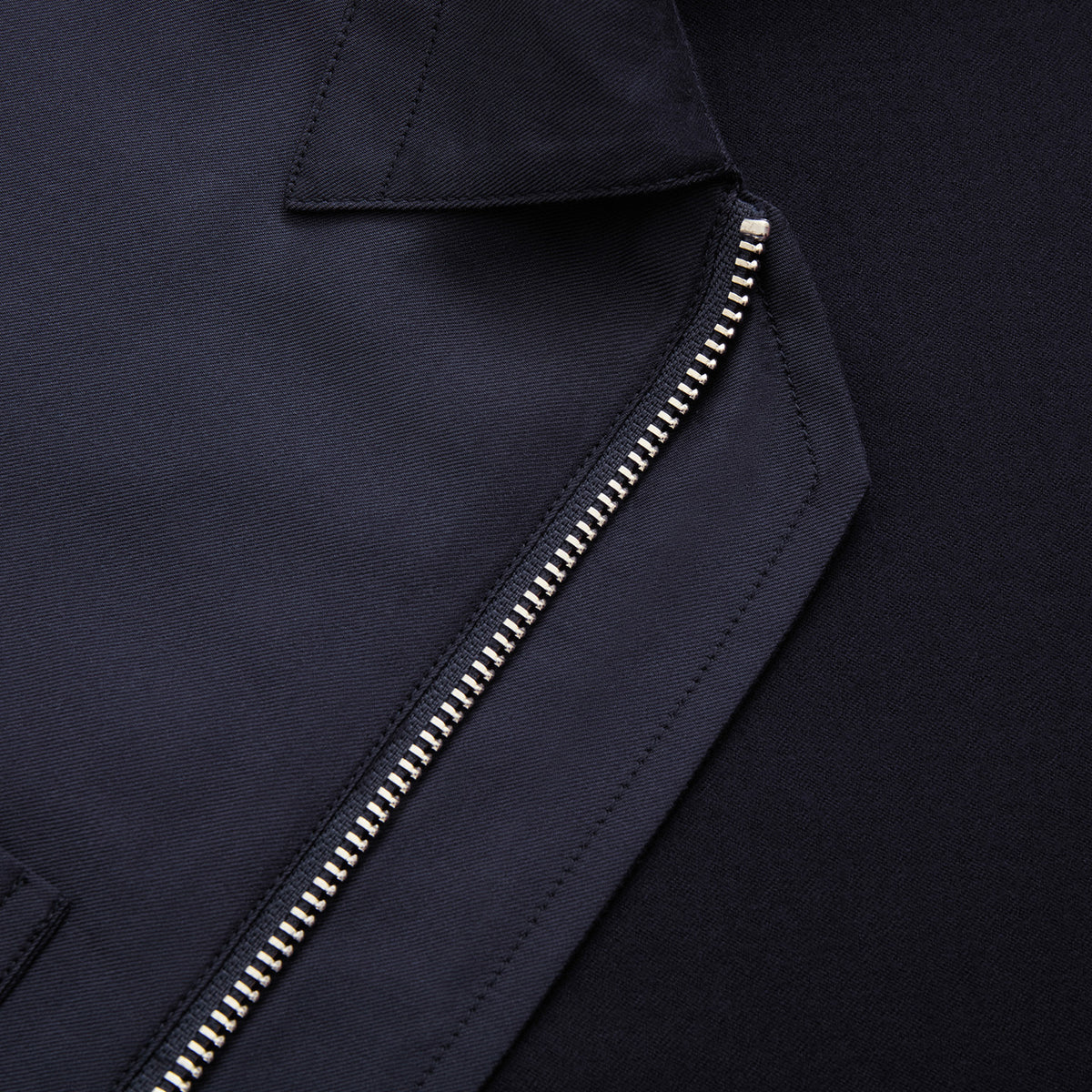 Surchemise à double zip - Dark Navy