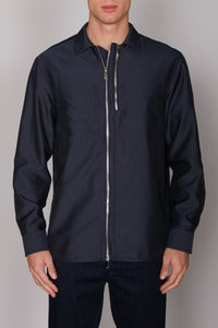 Surchemise à double zip - Dark Navy