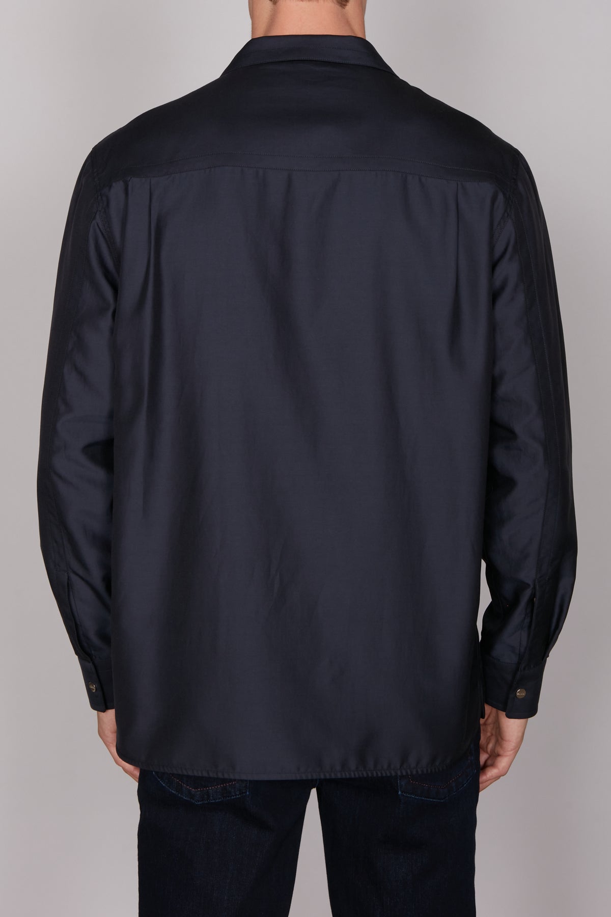 Surchemise à double zip - Dark Navy