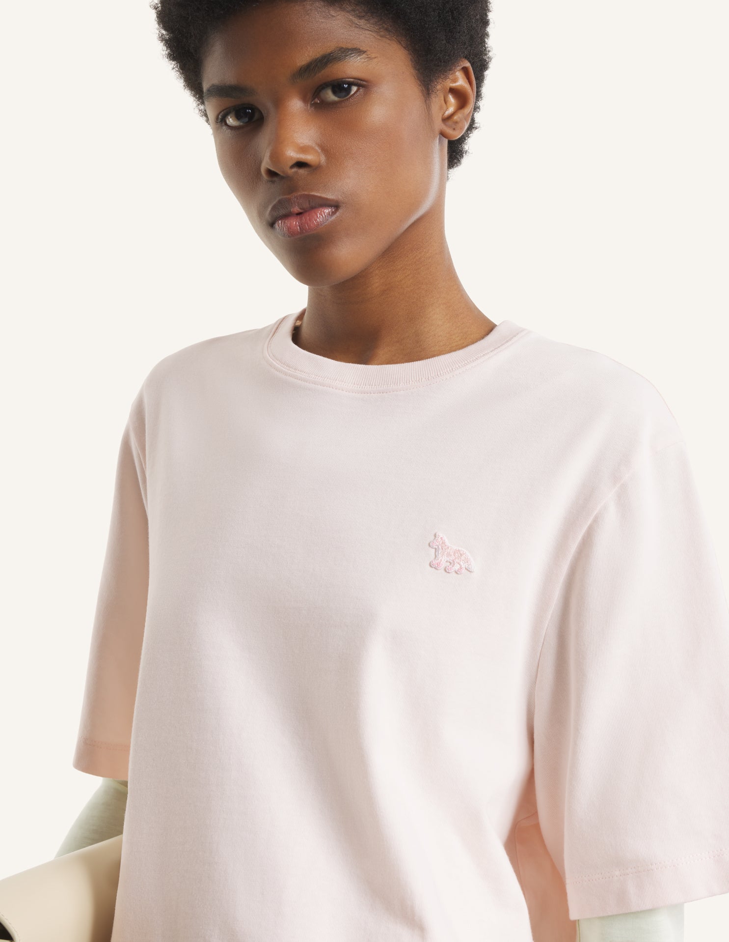Baby Fox Comfort Tee-Shirt - Mauve