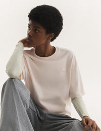 Baby Fox Comfort Tee-Shirt - Mauve