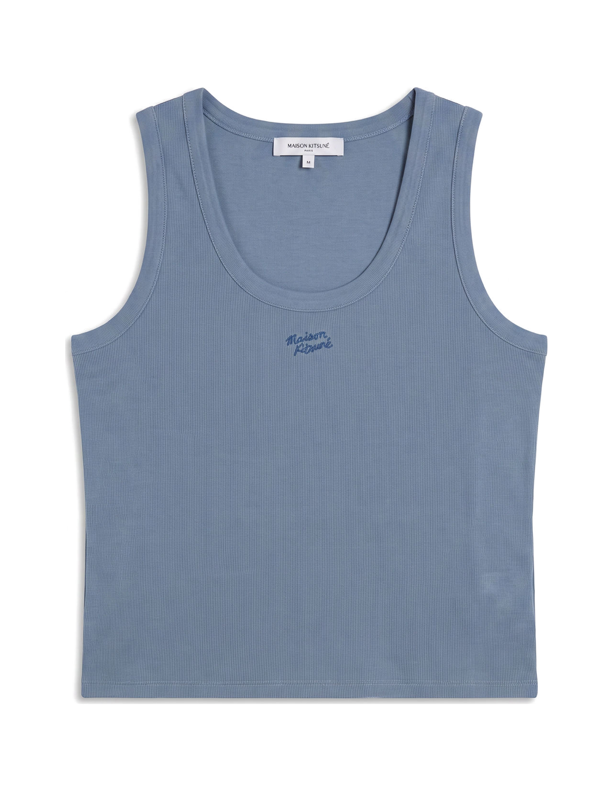 Maison Kitsune Handwriting Tank Top - Infinity