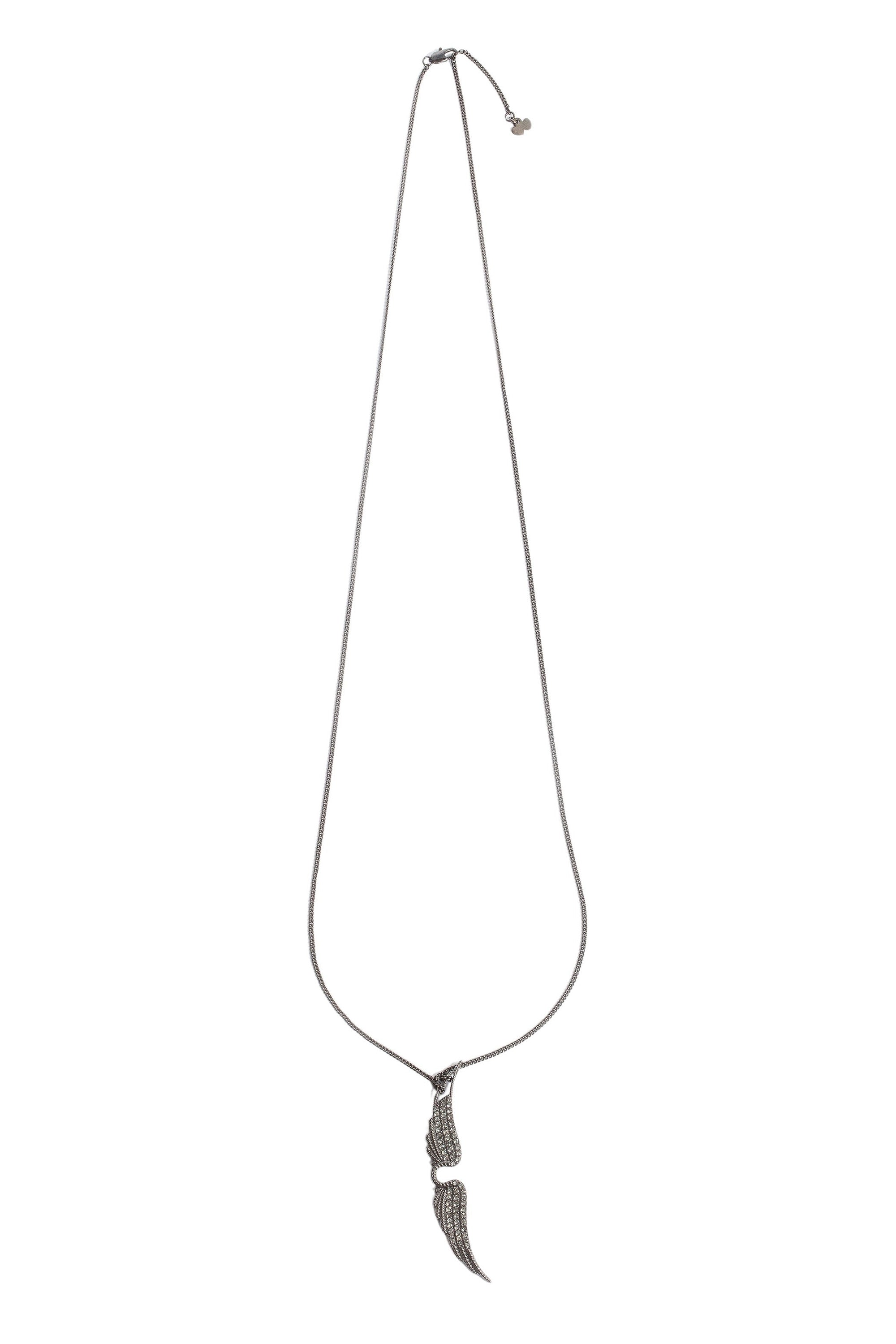 Collier Rock Long en laiton - Shiny Gun