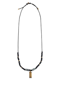 Collier Mix & Match Lighter en laiton - Old Gold