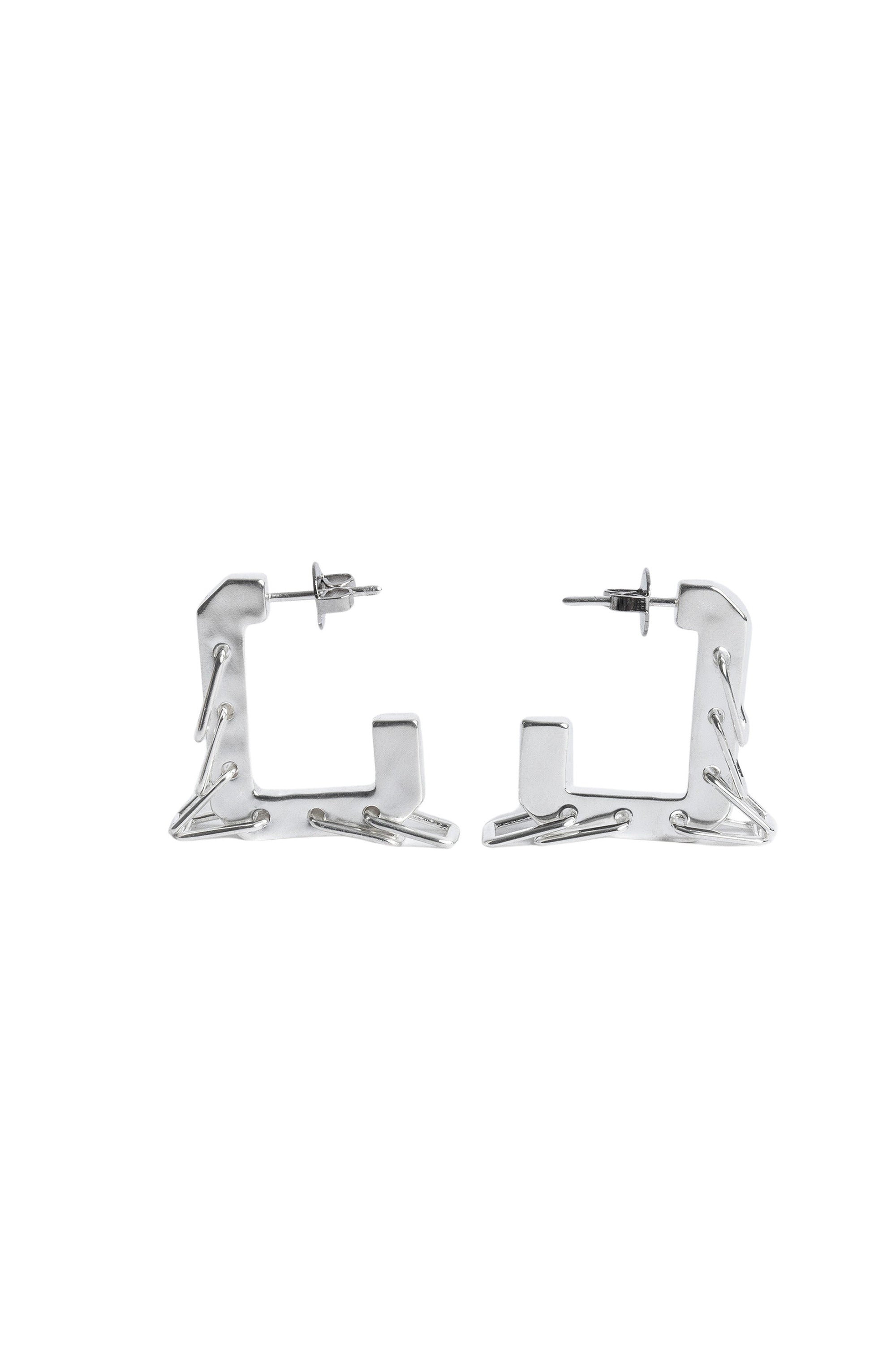 Boucles d'oreilles Cecilia Rocker en laiton - Antic Silver