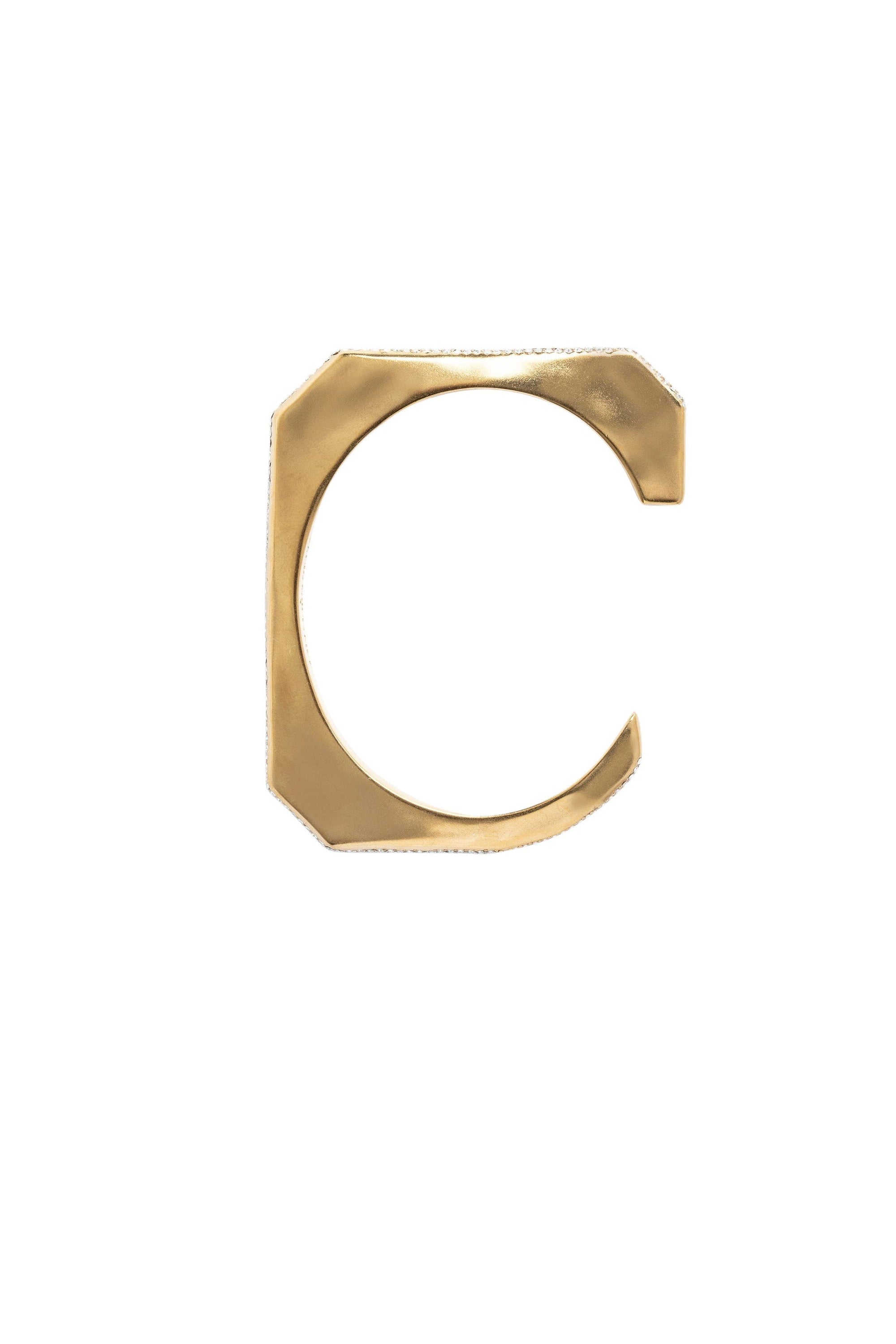 Jonc Cecilia en laiton - Old Gold
