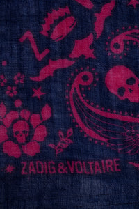 Foulard Nuage Nano en cachemire - Ink