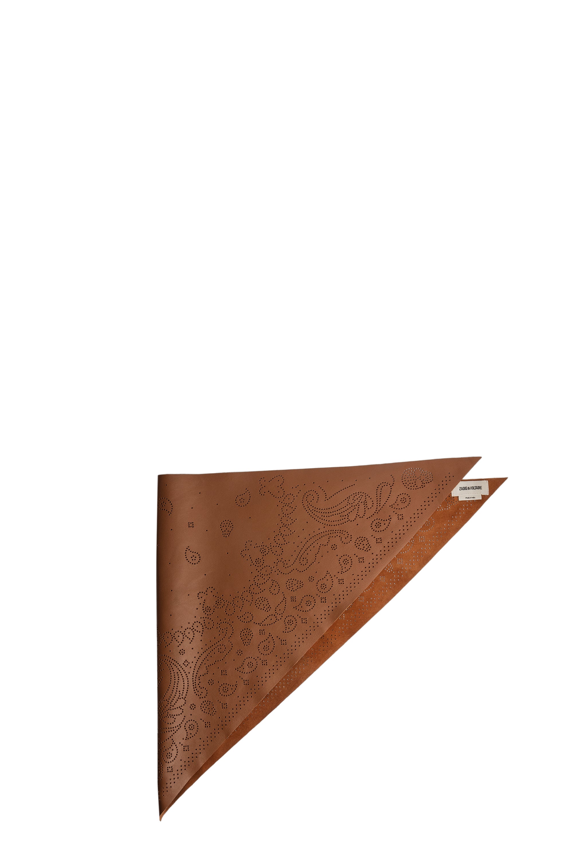 Foulard Cuir Bandy en cuir - Tawny