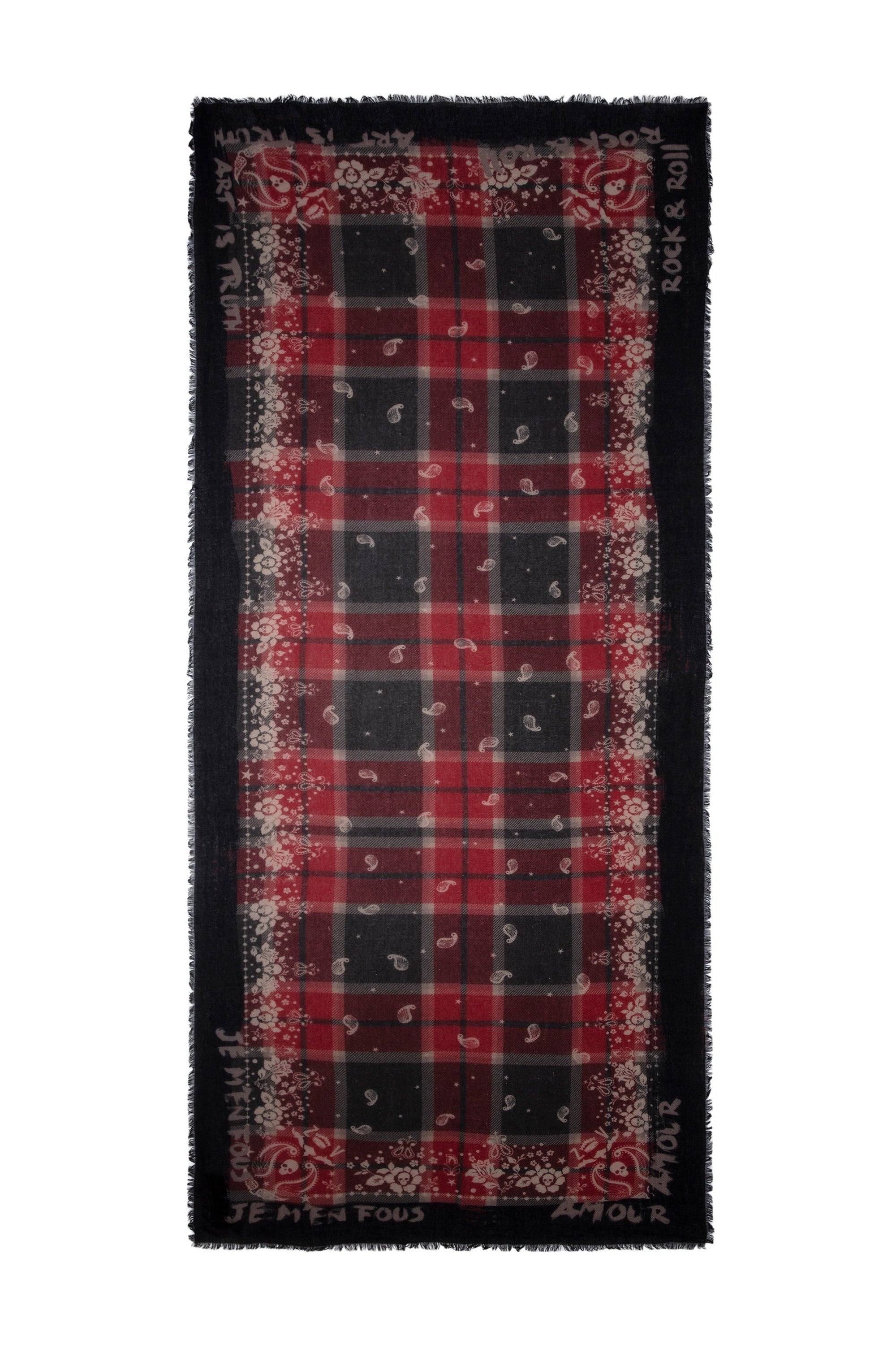 Foulard Long Delta en cachemire - Power