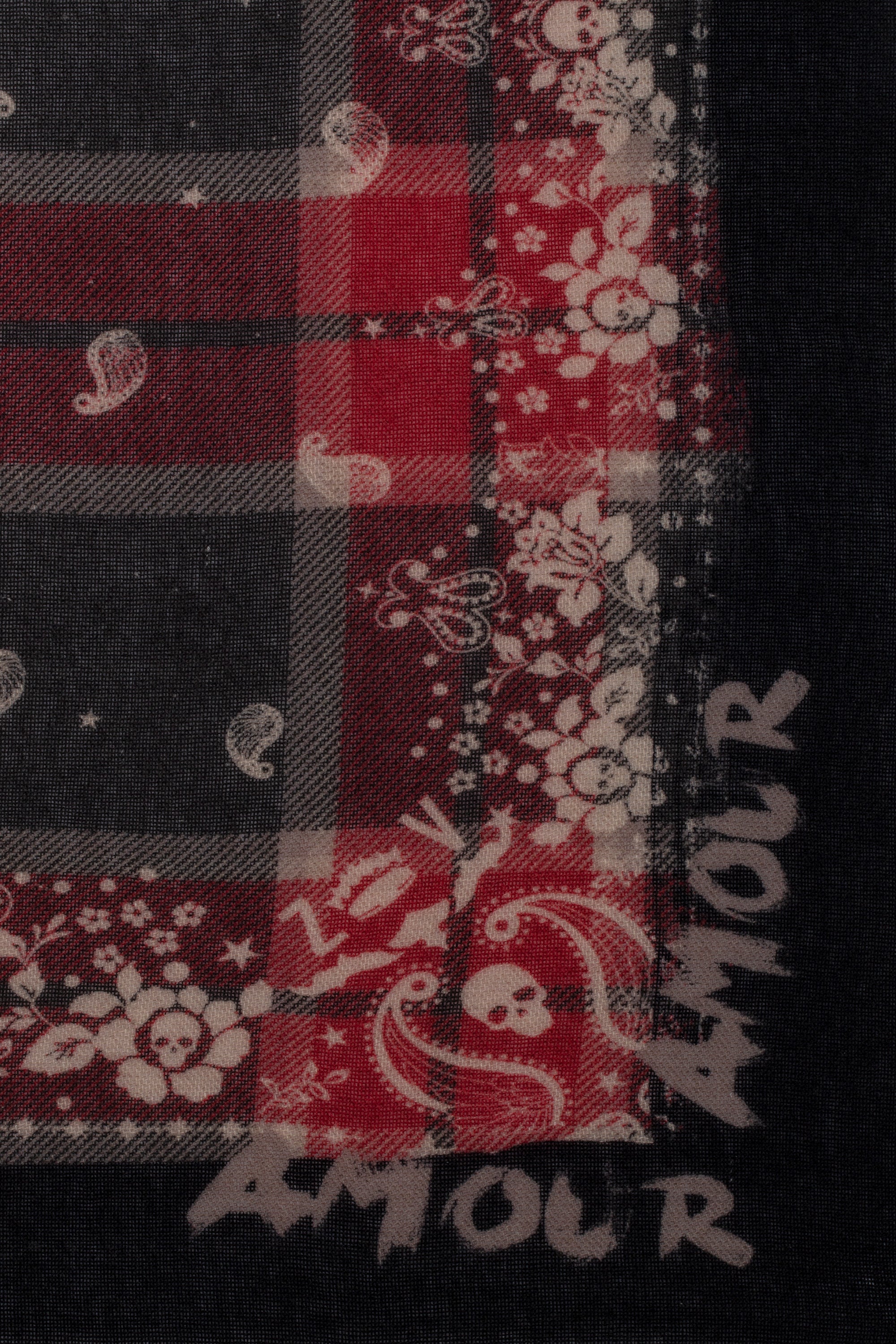 Foulard Long Delta en cachemire - Power