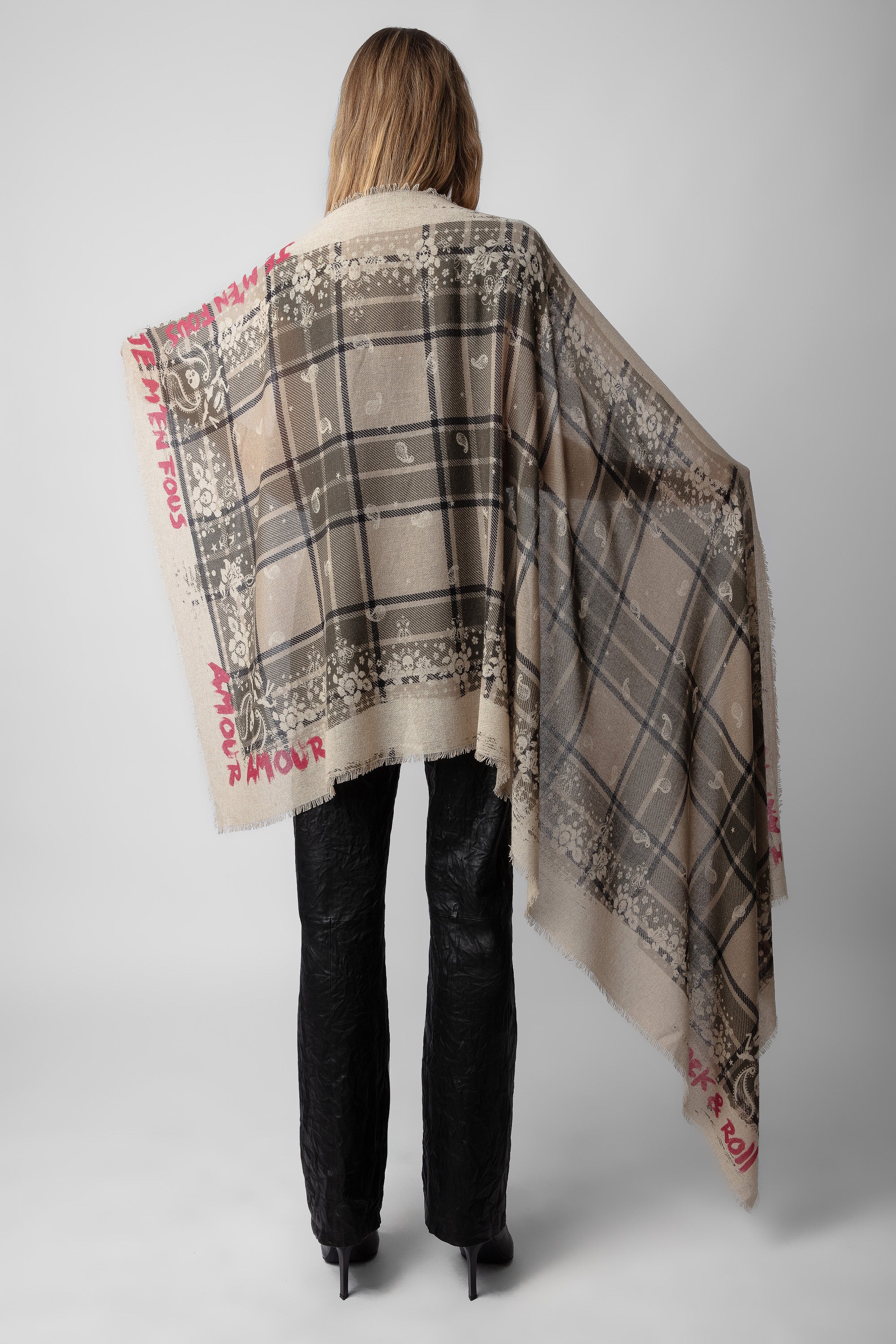 Foulard Long Delta en cachemire - Relax