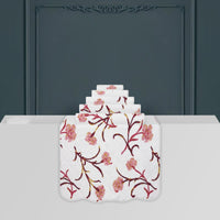 Bath universe Œillet - Pink, Aubergine & Gold