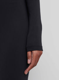 Opaque Long Sleeve Tee - Black