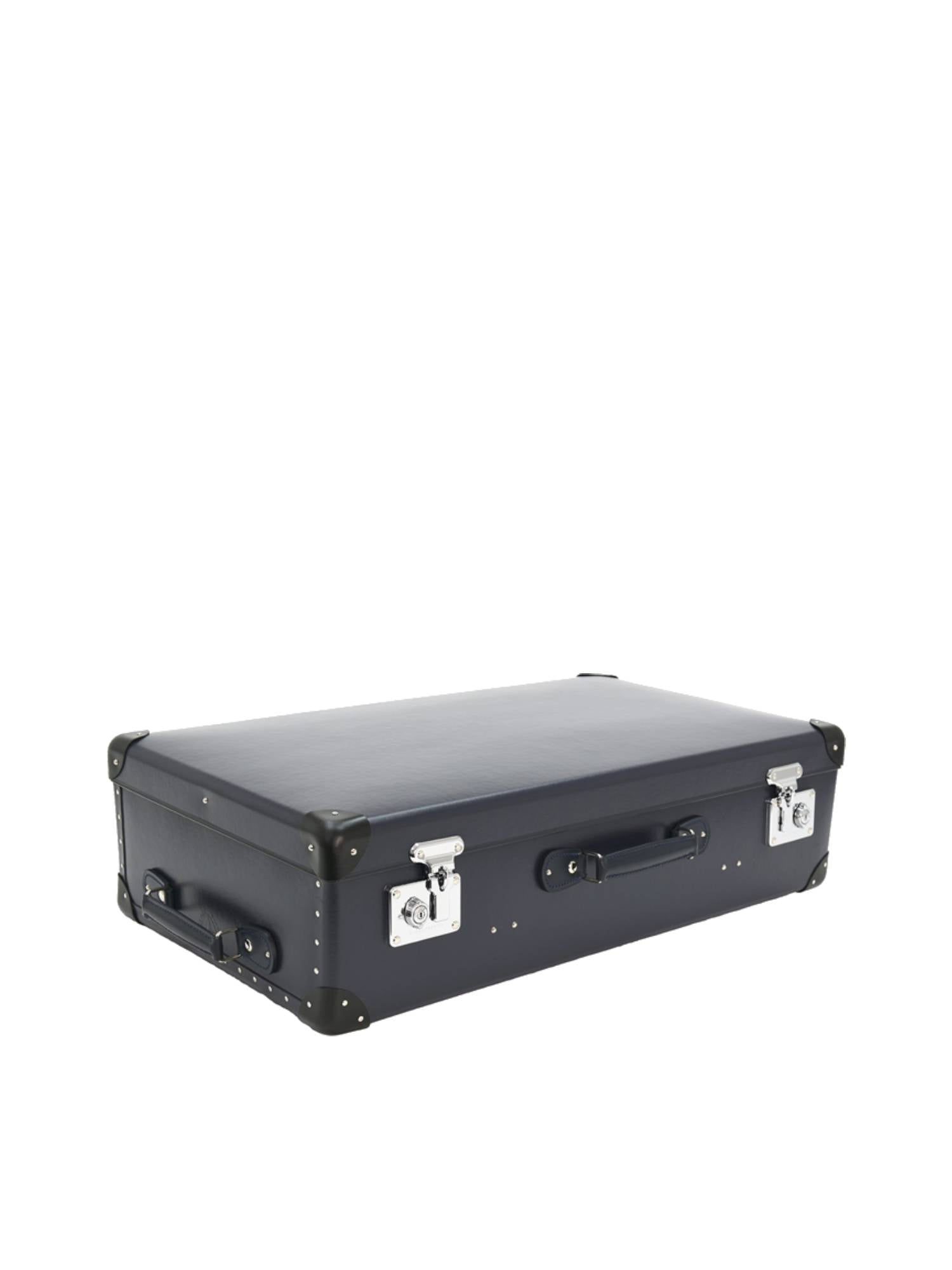 Grande valise soute Original 2 roues - Marine & Noir & Chrome