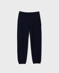 Pantalon de survêtement avec logo ovale brodé - Marine