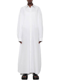 Robe chemise oversize - White