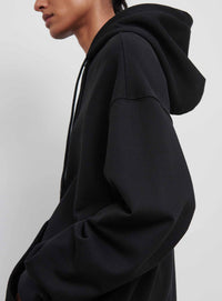 Oversize Zip Hoodie - Black