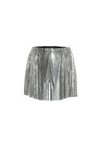 Short à paillettes - Silver