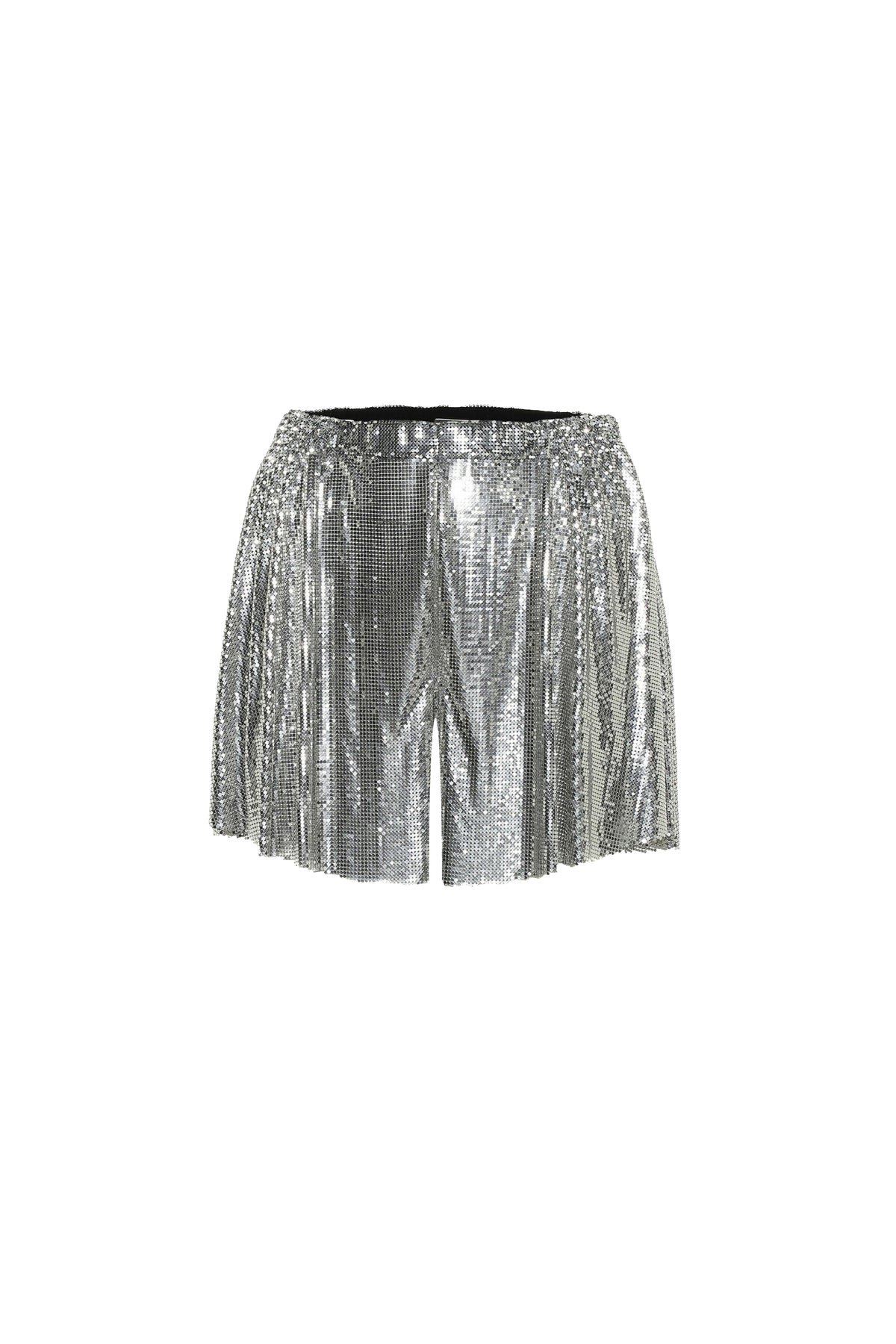 Short à paillettes - Silver