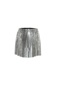 Sequin shorts - Silver