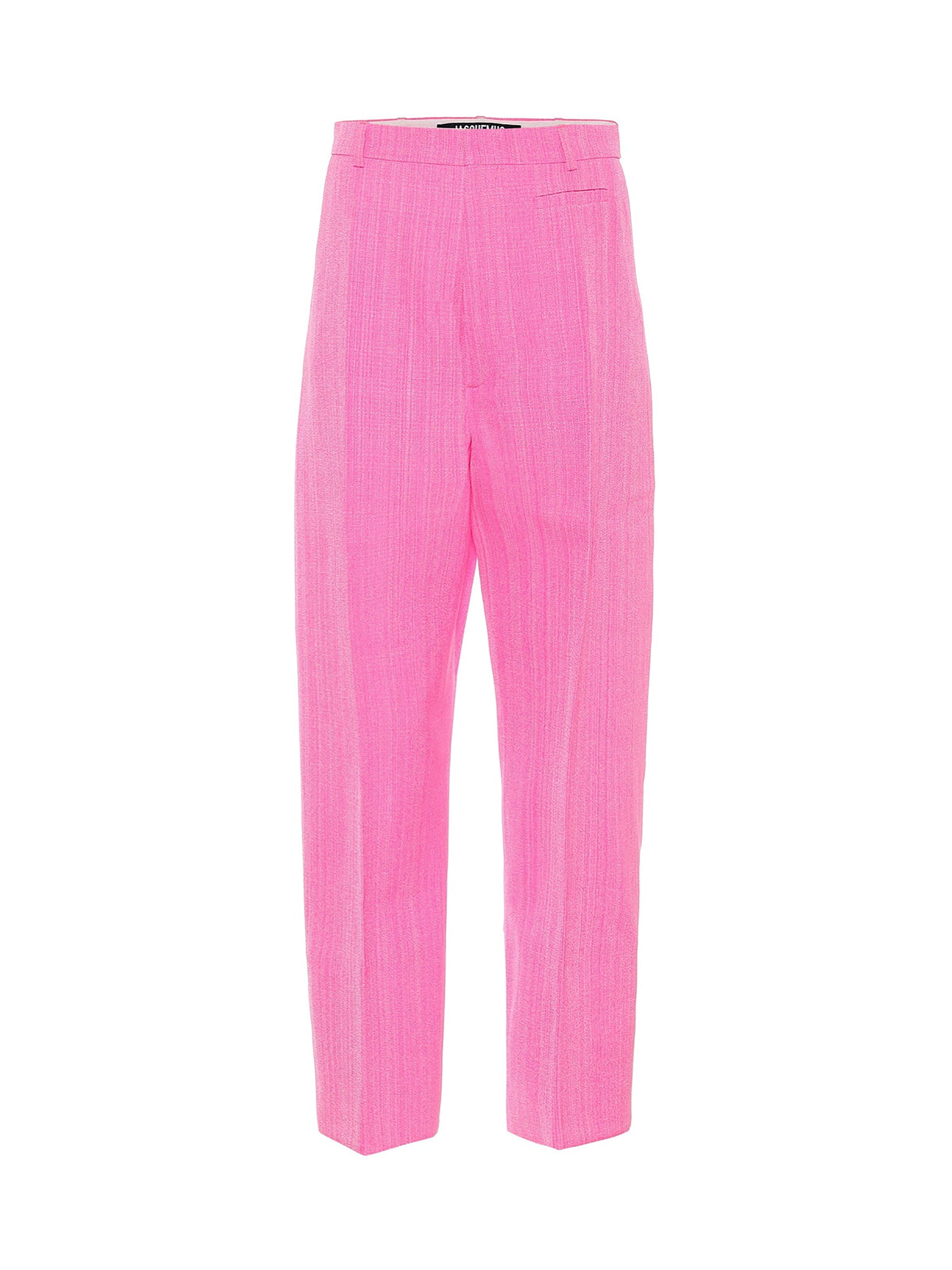 Pantalon Santon en soie - Pink