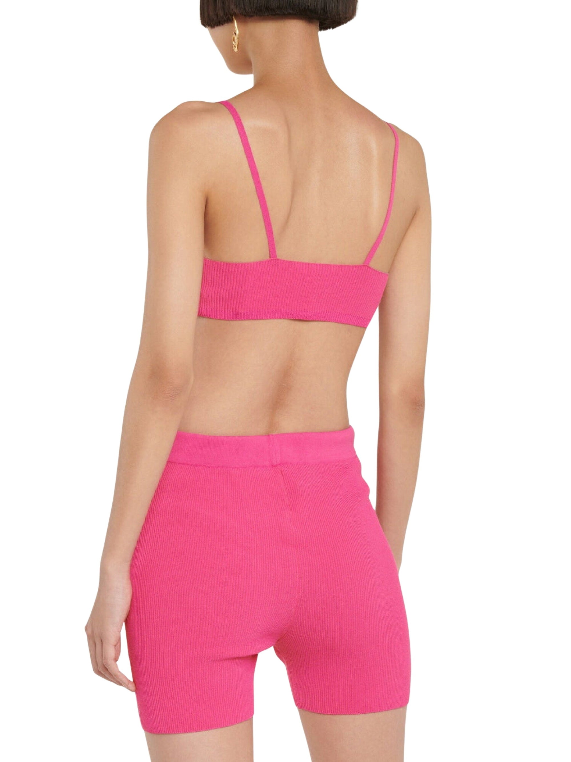 Brassière Valensole en maille - Pink