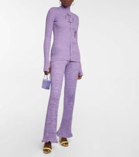 Pantalon maille côtelée moulinée - Mouline Ribs