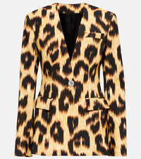 Blazer Louise - BLACK/BROWN