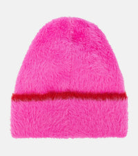 Bonnet Neve à logo - Pink